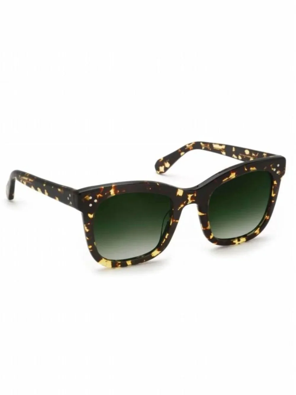 NWOB KREWE - Adele Zulu Tortoise Sunglasses with Case and Cloth
